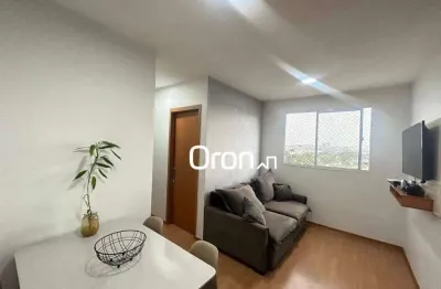 Apartamento à venda, 42 m² por r$ 242.000,00 - chácara são pedro - aparecida de goiânia/go