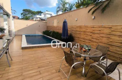 Sobrado à venda, 350 m² por r$ 3.200.000,00 - jardins madri - goiânia/go