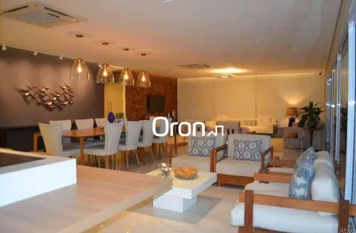 Apartamento à venda, 220 m² por r$ 2.700.000,00 - setor marista - goiânia/go