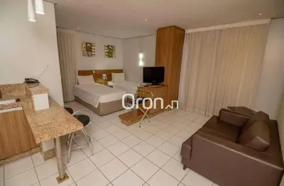 Flat com 1 dormitório à venda, 27 m² por r$ 250.000,00 - setor oeste - goiânia/go