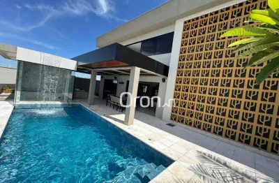 Sobrado à venda, 440 m² por r$ 3.300.000,00 - jardins capri - senador canedo/go