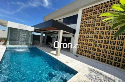 Sobrado à venda, 440 m² por r$ 3.300.000,00 - jardins capri - senador canedo/go