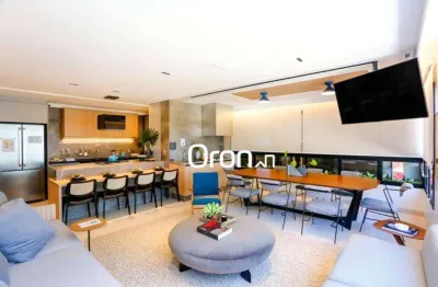 Apartamento com 2 dormitórios à venda, 70 m² por r$ 985.000,00 - setor bueno - goiânia/go