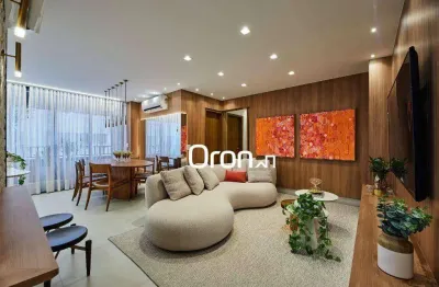 Apartamento com 3 dormitórios à venda, 98 m² por r$ 945.000,00 - setor bueno - goiânia/go