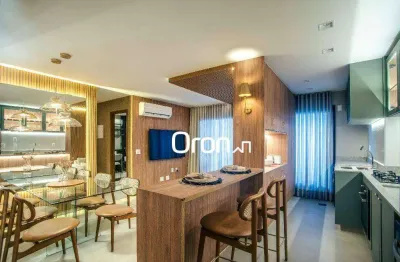 Apartamento com 2 dormitórios à venda, 71 m² por r$ 805.000,00 - setor marista - goiânia/go