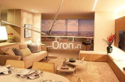 Apartamento com 3 dormitórios à venda, 89 m² por r$ 785.000,00 - village veneza - goiânia/go