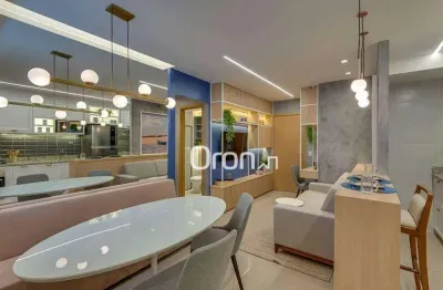 Apartamento à venda, 58 m² por r$ 395.000,00 - setor criméia oeste - goiânia/go