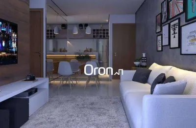 Apartamento à venda, 55 m² por r$ 320.000,00 - residencial recreio panorama - goiânia/go