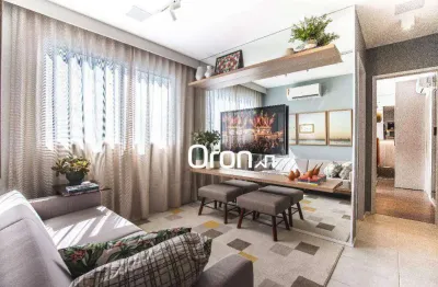 Flat à venda, 83 m² por r$ 295.000,00 - chácaras dona gê - goiânia/go