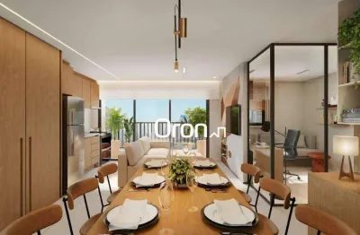 Apartamento à venda, 68 m² por r$ 690.000,00 - setor bueno - goiânia/go