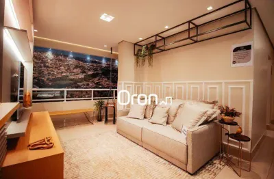 Apartamento com 3 dormitórios à venda, 74 m² por r$ 595.000,00 - eldorado - goiânia/go