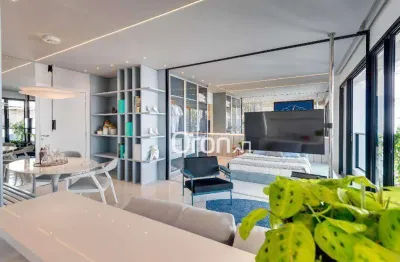 Flat à venda, 49 m² por r$ 696.000,00 - setor bueno - goiânia/go