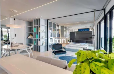 Flat à venda, 49 m² por r$ 700.000,00 - setor bueno - goiânia/go