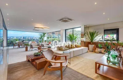 Apartamento com 3 dormitórios à venda, 150 m² por r$ 1.480.000,00 - serrinha - goiânia/go