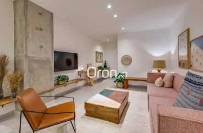Apartamento com 3 dormitórios à venda, 141 m² por r$ 1.375.000,00 - setor oeste - goiânia/go