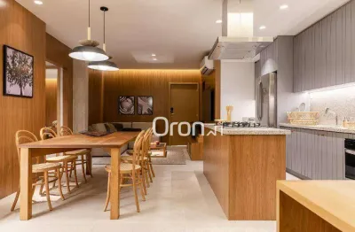 Apartamento com 2 dormitórios à venda, 77 m² por r$ 710.000,00 - setor bueno - goiânia/go