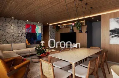 Apartamento com 3 dormitórios à venda, 96 m² por r$ 740.000,00 - setor pedro ludovico - goiânia/go