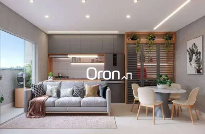 Apartamento à venda, 62 m² por r$ 475.000,00 - parque amazônia - goiânia/go