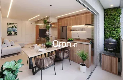 Apartamento à venda, 73 m² por r$ 562.000,00 - parque amazônia - goiânia/go