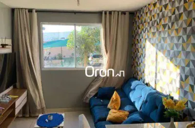 Flat à venda, 47 m² por r$ 190.000,00 - residencial barcelona - goiânia/go