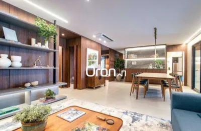 Apartamento à venda, 217 m² por r$ 2.955.000,00 - setor marista - goiânia/go