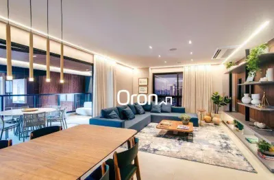 Apartamento com 3 dormitórios à venda, 152 m² por r$ 1.910.000,00 - setor marista - goiânia/go