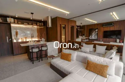 Apartamento com 2 dormitórios à venda, 70 m² por r$ 740.000,00 - setor bueno - goiânia/go