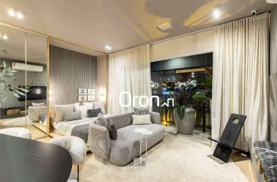 Apartamento com 2 dormitórios à venda, 70 m² por r$ 720.000,00 - setor pedro ludovico - goiânia/go