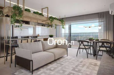 Apartamento à venda, 75 m² por r$ 784.000,00 - setor marista - goiânia/go