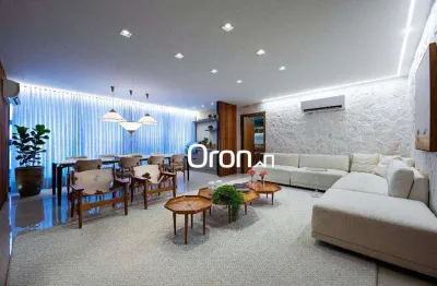 Apartamento com 4 dormitórios à venda, 185 m² por r$ 2.030.000,00 - setor oeste - goiânia/go