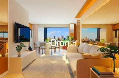 Apartamento à venda, 77 m² por r$ 748.000,00 - parque amazônia - goiânia/go