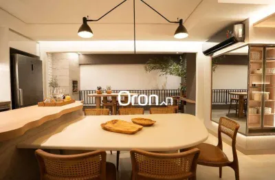 Apartamento com 3 dormitórios à venda, 160 m² por r$ 2.000.000,00 - setor bueno - goiânia/go