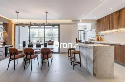 Apartamento com 3 dormitórios à venda, 132 m² por r$ 1.410.000,00 - serrinha - goiânia/go