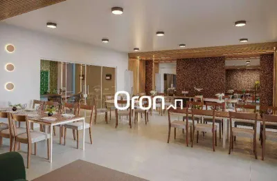 Apartamento com 3 dormitórios à venda, 61 m² por r$ 455.000,00 - residencial eldorado - goiânia/go
