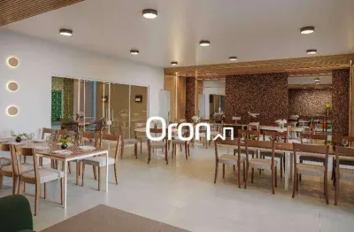 Apartamento com 3 dormitórios à venda, 61 m² por r$ 470.000,00 - residencial eldorado - goiânia/go