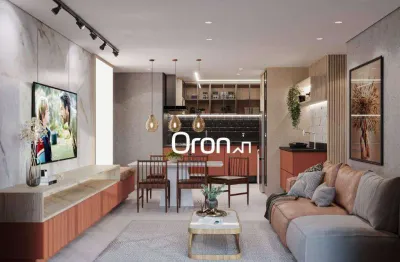 Apartamento com 3 dormitórios à venda, 87 m² por r$ 905.000,00 - setor marista - goiânia/go