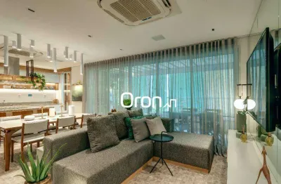 Apartamento com 3 dormitórios à venda, 105 m² por r$ 1.030.000,00 - park lozandes - goiânia/go