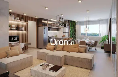 Apartamento com 3 dormitórios à venda, 97 m² por r$ 757.000,00 - jardim planalto - goiânia/go