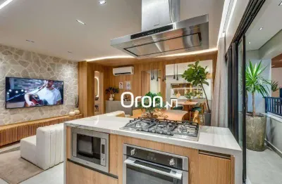 Apartamento com 3 dormitórios à venda, 107 m² por r$ 1.020.000,00 - jardim américa - goiânia/go