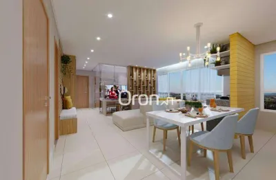 Apartamento à venda, 76 m² por r$ 592.000,00 - vila rosa - goiânia/go
