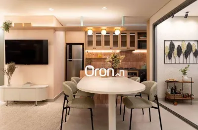 Apartamento com 2 dormitórios à venda, 75 m² por r$ 637.000,00 - setor central - goiânia/go