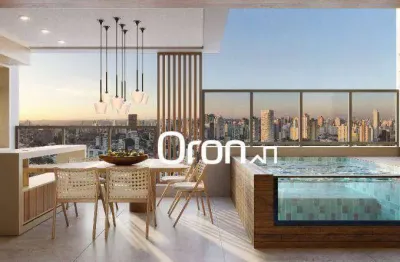 Apartamento com 4 dormitórios à venda, 232 m² por r$ 3.040.000,00 - setor marista - goiânia/go