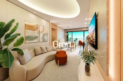 Apartamento com 2 dormitórios à venda, 69 m² por r$ 721.000,00 - setor marista - goiânia/go