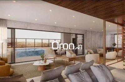 Apartamento à venda, 307 m² por r$ 4.906.000,00 - setor marista - goiânia/go