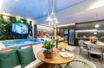 Apartamento com 3 dormitórios à venda, 138 m² por r$ 1.720.000,00 - jardim goiás - goiânia/go