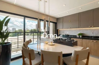 Apartamento à venda, 73 m² por r$ 655.000,00 - vila rosa - goiânia/go