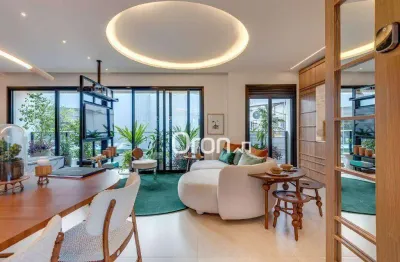 Flat à venda, 41 m² por r$ 655.000,00 - setor bueno - goiânia/go