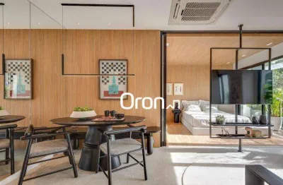 Apartamento com 2 dormitórios à venda, 74 m² por r$ 915.000,00 - serrinha - goiânia/go