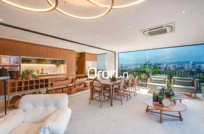 Apartamento à venda, 199 m² por r$ 2.308.000,00 - serrinha - goiânia/go