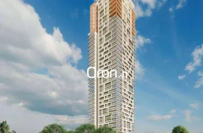 Apartamento à venda, 225 m² por r$ 2.590.000,00 - setor marista - goiânia/go